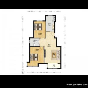 诚信南里c户型，一楼精装地暖，送家电
